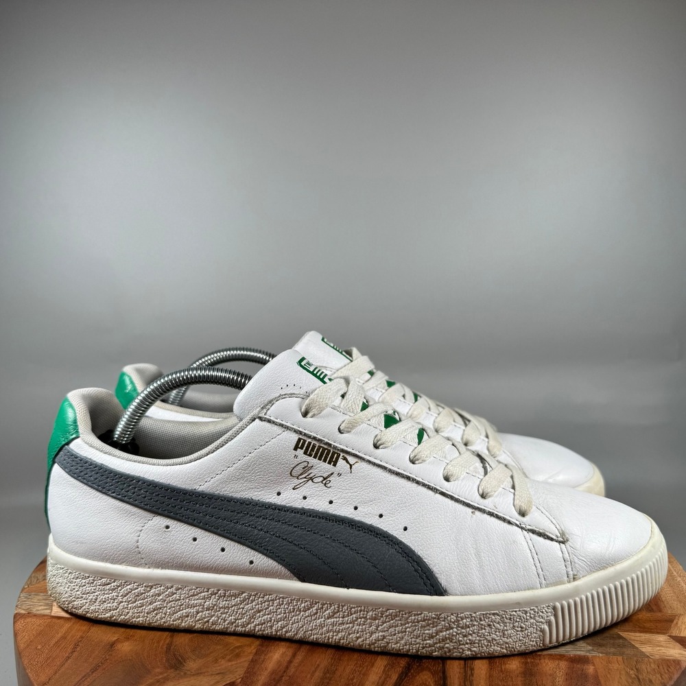Puma Clyde TMC The Marathon Clothing White Grey Green 364669 02 Mens 11
